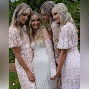 Emilana Short Sleeve Gown Needles and Thread